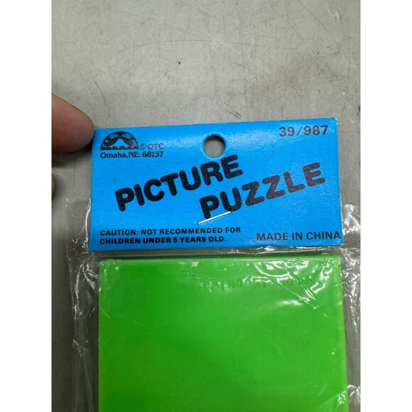 Vintage set of 2 OTC 1990 Picture Puzzle Set 39/987 dinosaur plastic READ NEW - Picture 4 of 7